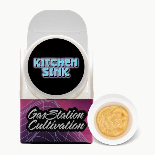 Gas Station Cultivation - Kitchen Sink Cured Resin Badder 3.5G - 1