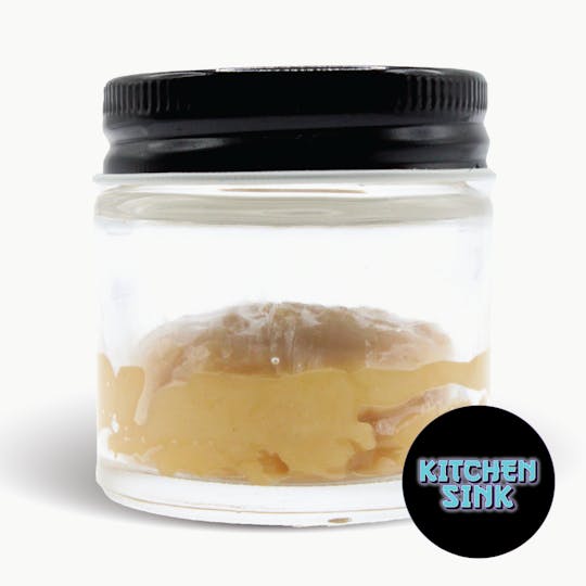 Gas Station Cultivation - Kitchen Sink Cured Resin Badder 14G Baller Jar - 1