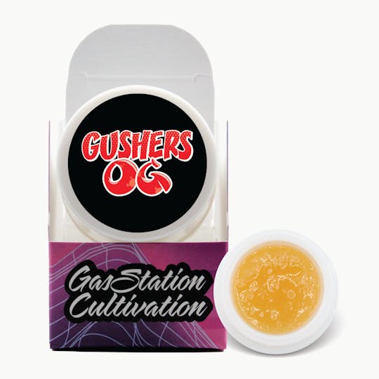 Gas Station Cultivation - Gushers OG Cured Resin Sugar & Sauce 3.5G - 1