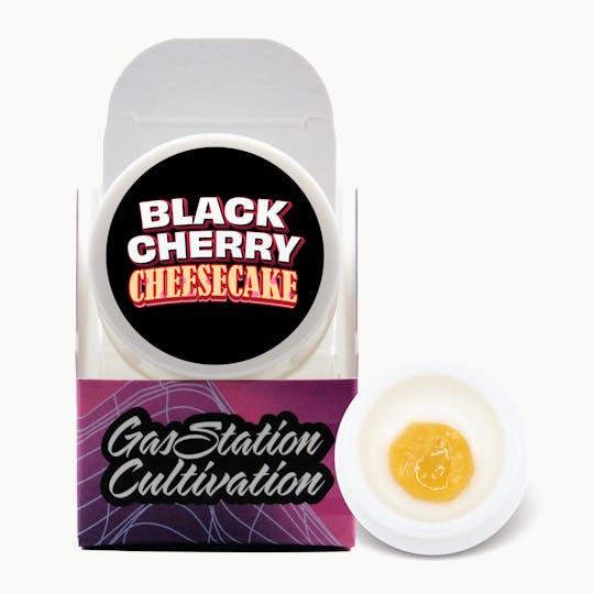 Gas Station Cultivation - Black Cherry Cheesecake Live Resin Badder 1G - 1