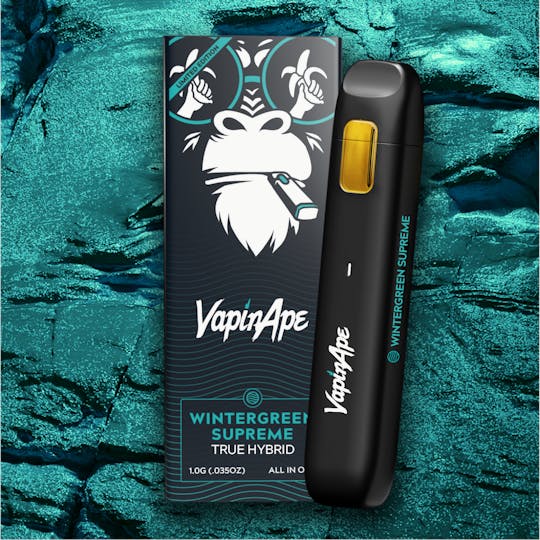 Vapin Ape - Vapin Ape Full Spectrum Disposable - Wintergreen Supreme (True Hybrid) - 1