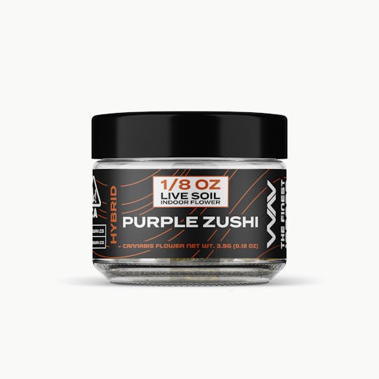 Wav - Wav Living Soil Flower - Purple Zushi 3.5g - 1