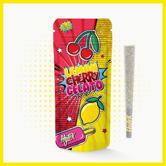Hytek - HYTEK | LEMON CHERRY GELATO | 1G PREROLL - 1