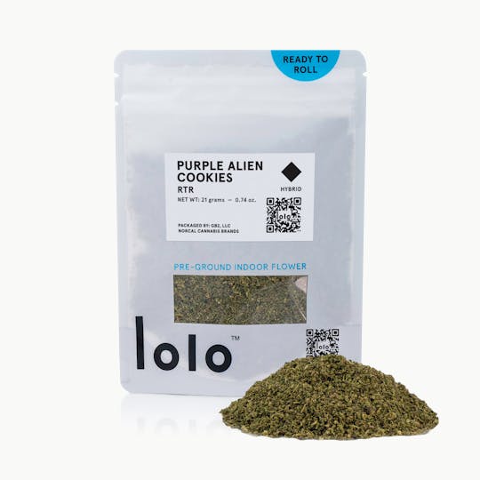 lolo - Purple Alien Cookies | Indoor Ready To Roll | 21g - 1