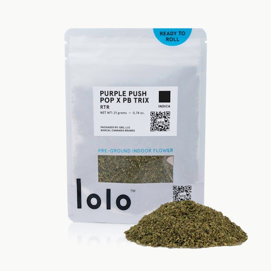 lolo - Purple Push Pop x PB Trix | Indoor Ready To Roll | 21g - 1