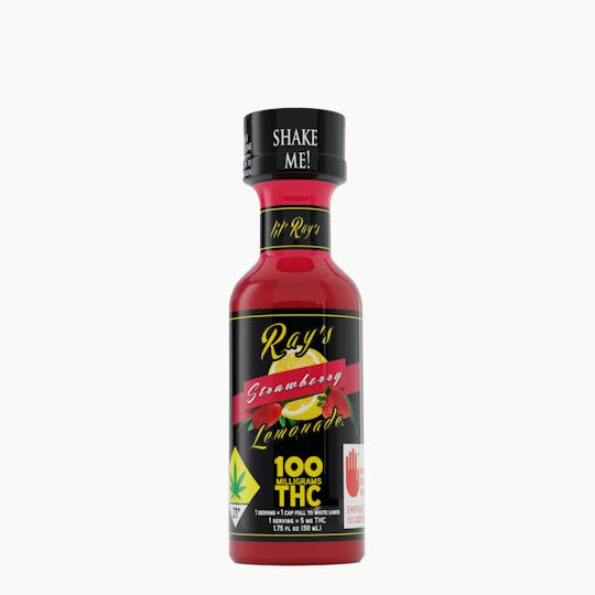 Ray's Lemonade - Strawberry lil' Ray's 50/50mg THC/CBD - 1