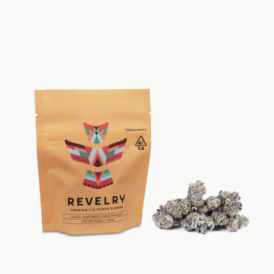 Revelry Herb Co - Wolfberry - Indica - Eighth (3.5g) - 1