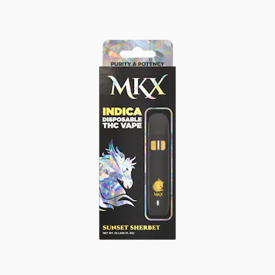 THC Disposable Vape- Sunset Sherbert - Elevated Exotics