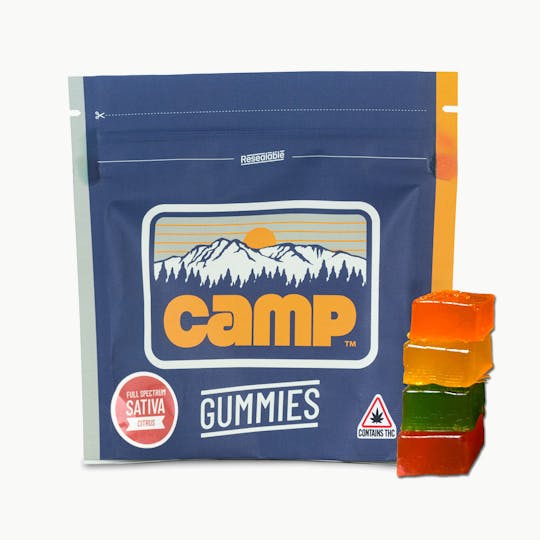 Camp Cannabis - Gummies - Citrus - 100mg/10pk - 1