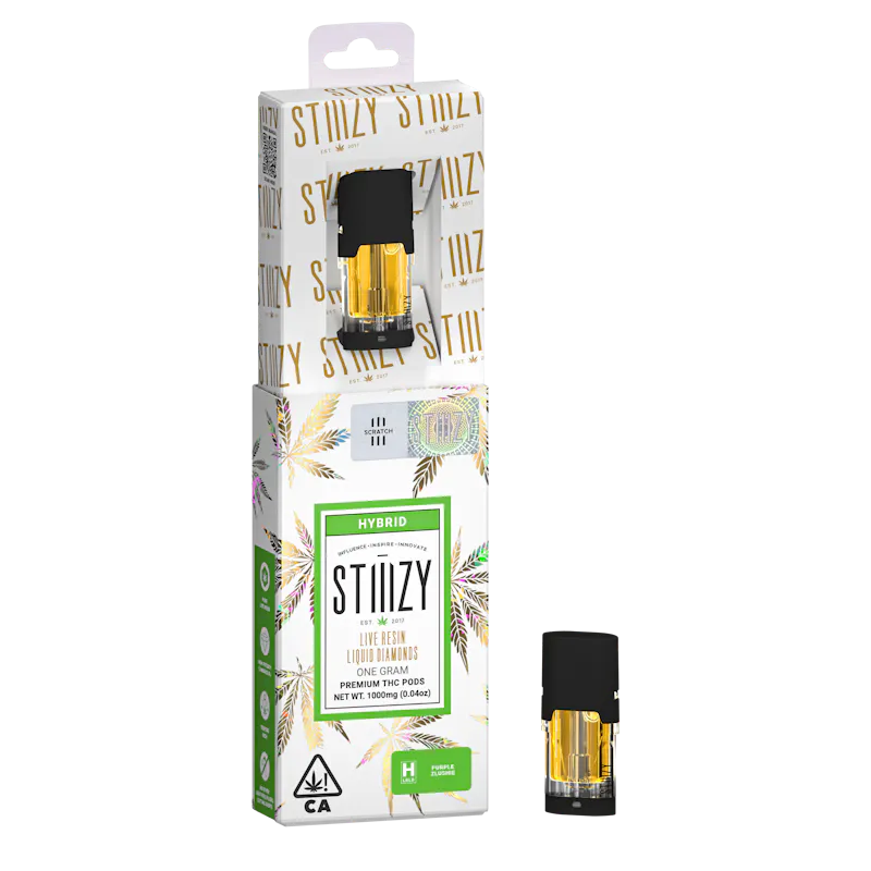 ridge - PURPLE ZLUSHIE 1G Live Resin Liquid Diamonds Pod - STIIIZY pod