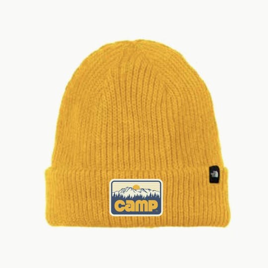 Camp Cannabis - CAMP Badge Beanie Yellow - 1