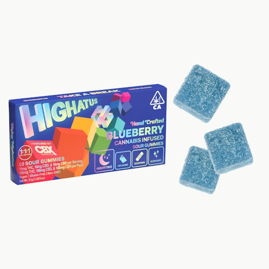 Highatus - Blueberry Sour Gummy - 1