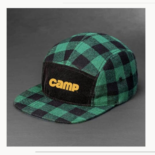 Camp Cannabis - CAMP Flannel Winter Hat - Green - 1