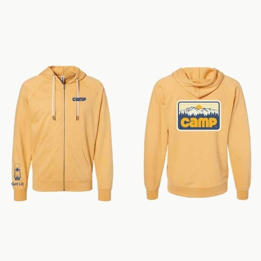 Camp Cannabis - Get Lit Zip Up Hoodie - 1