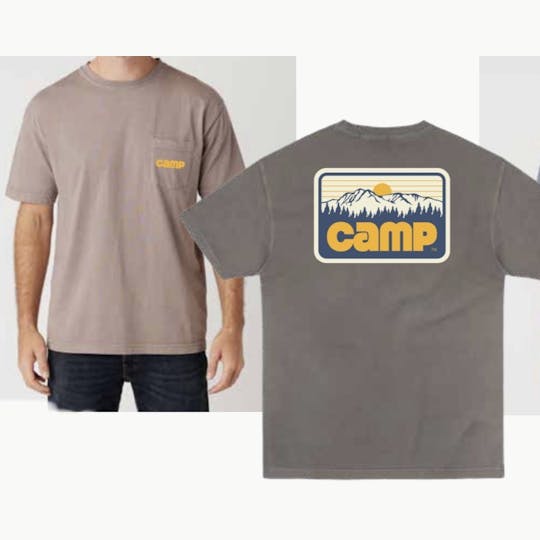 Camp Cannabis - CAMP T-Shirt - Cinder - 1