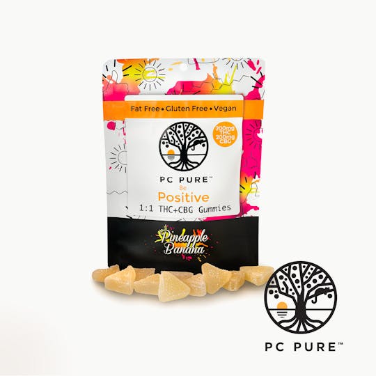 PC Pure - Michigan - CBG THC Pineapple Banana Gummies - 1