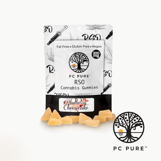 PC Pure - Michigan - Blueberry Cheesecake RSO Gummies - 1