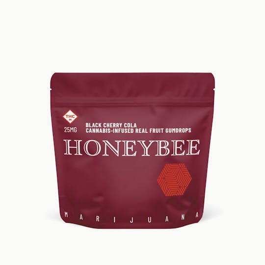 Honeybee - Black Cherry Cola Gumdrops 5-pack - 1
