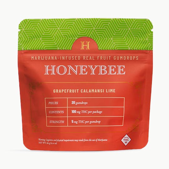 Honeybee - Grapefruit Calamansi Lime Gumdrops - 1