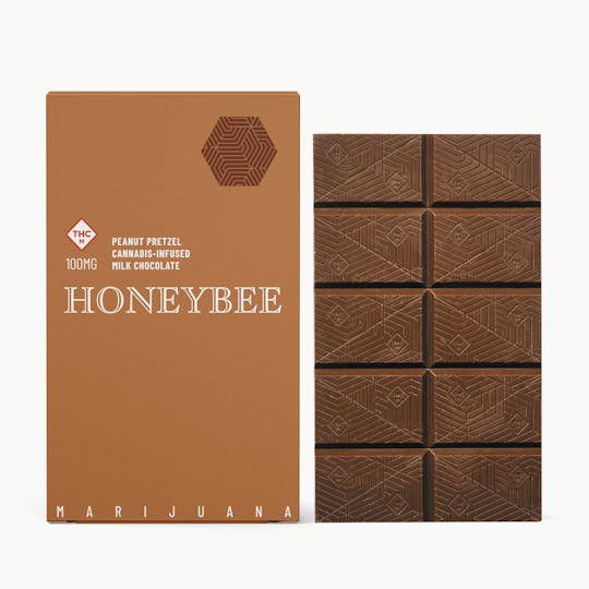 Honeybee - Peanut Pretzel Milk Chocolate - 1