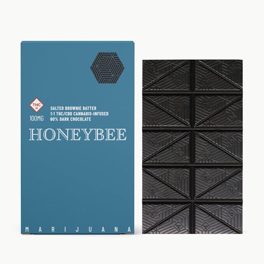 Honeybee - Salted Brownie Batter 1:1 Dark Chocolate - 1
