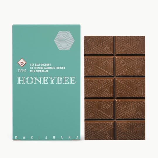 Honeybee - Sea Salt Coconut 1:1 Milk Chocolate - 1