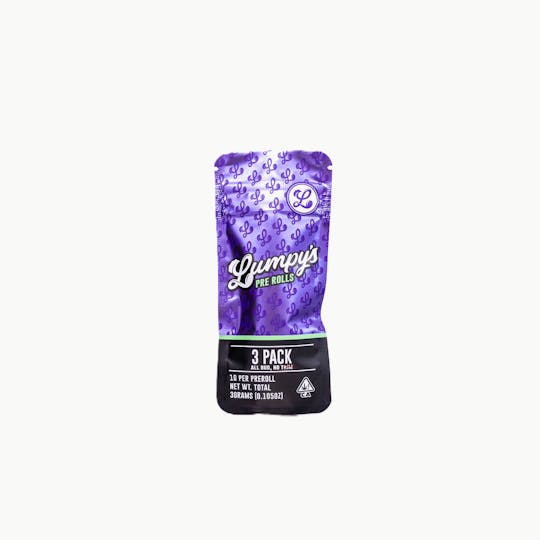 Lumpy's Flowers - Lumpy's Flowers | Threepeat | Pre-Roll Pack | 3g - 1