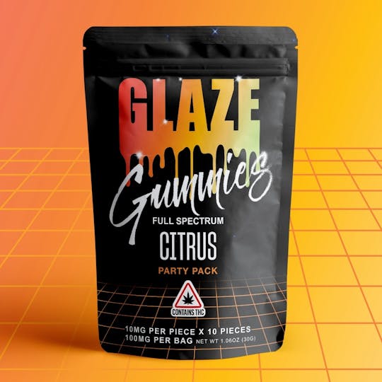 Glaze - Glaze | Full Spectrum | Citrus Party Pack | 100mg - 1