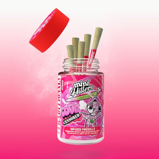 Traditional - Traditional - Love Censored Mini Hitters (5pk) 2.5g - 1