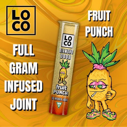 LOCO - LOCO Infused Joint 1g – Fruit Punch - 1