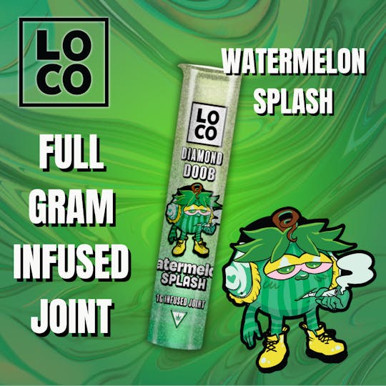LOCO - LOCO Infused Joint 1g – Watermelon Splash - 1