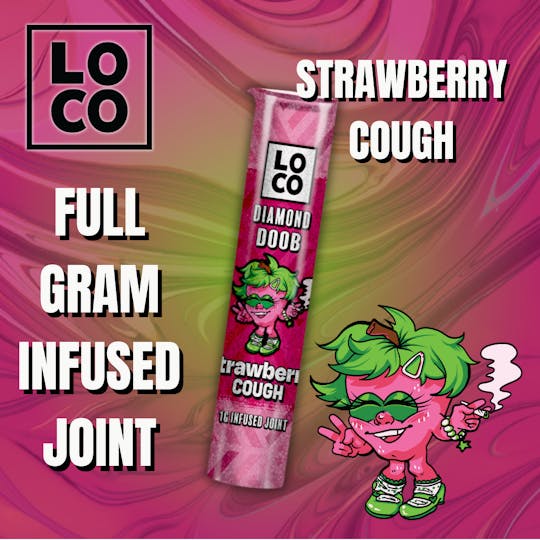 LOCO - LOCO Infused Joint 1g – Strawberry Cough - 1