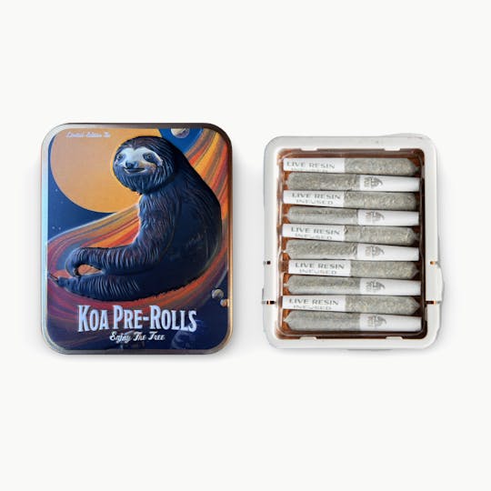 dompen™ & Koa - Koa Live-Resin Infused Pre-Rolls 3.5g (10pk) - Cake Bomb x Kush Pop - 1