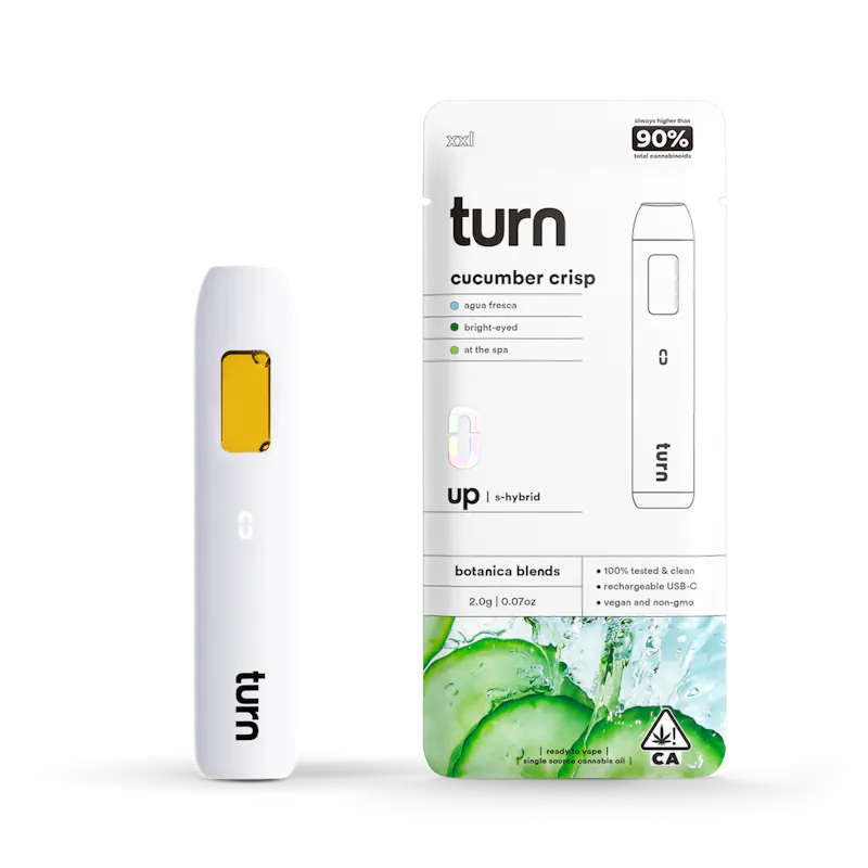 turn Cucumber Crisp Disposable 2g