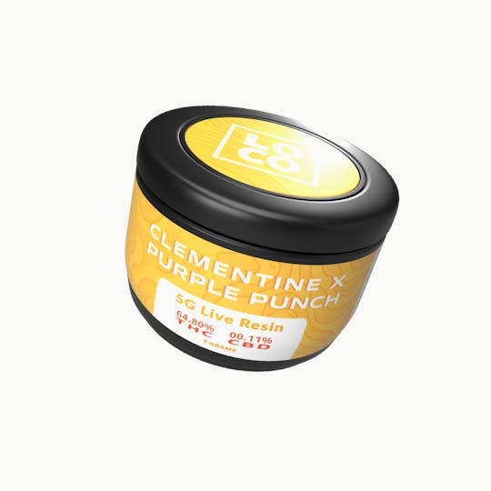 LOCO - LOCO Live Resin 5g - Clementine x Purple Punch - 1