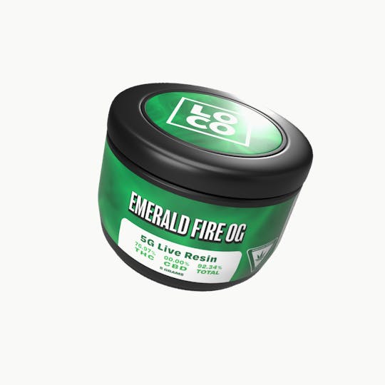 LOCO - LOCO Live Resin 5g - Emerald Fire OG - 1