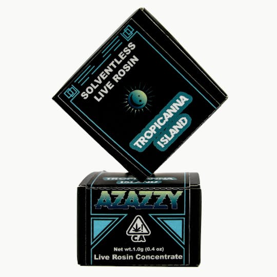 Azazzy - Azazzy - Solventless Live Rosin- 1.0G Jar - Tropicanna Island T2 (S) - 1