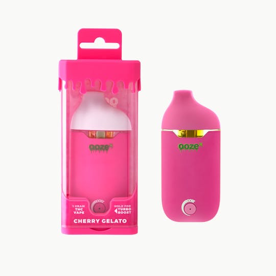 OozeX - Cherry Gelato - 1g Boost Disposable - 1