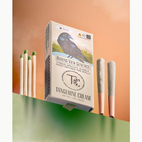 Ravens View Genetics - Tangerine Cream Infused Pre-Rolls - 1