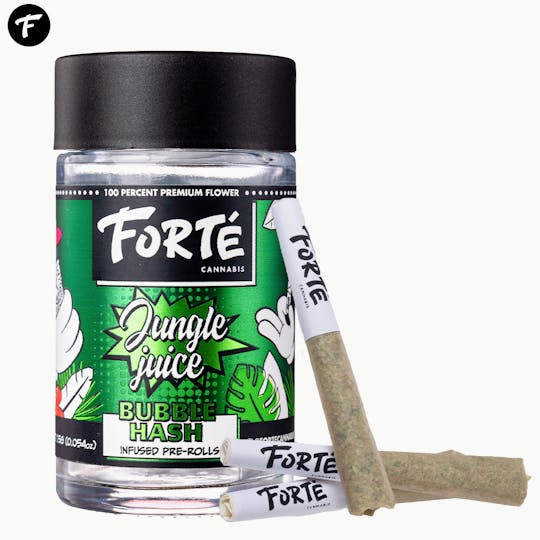 Forte Cannabis - Jungle Juice Bubble Hash Infused Pre-Rolls (3 Pack) - 1