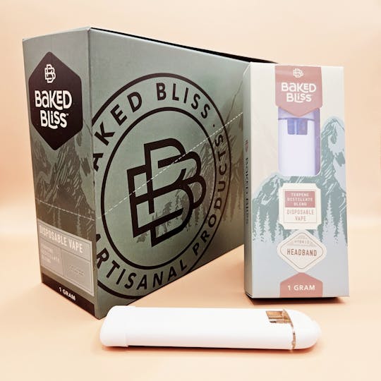 Baked Bliss Edibles - Baked Bliss Headband 1g Disposable - 1