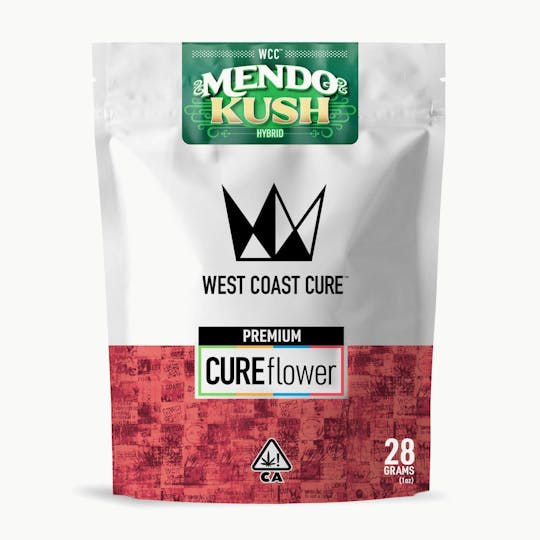 West Coast Cure - Mendo Kush - 28g Premium Flower - 1