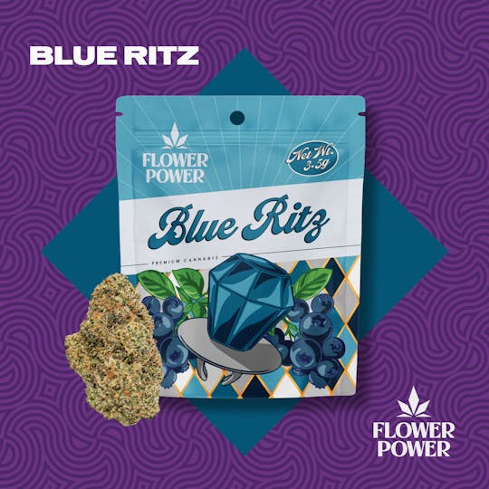 Flower Power Cannabis - Blue Ritz 3.5G Pre Pack - 1