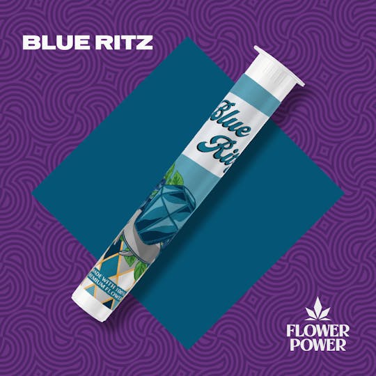 Flower Power Cannabis - Blue Ritz 1G Preroll - 1