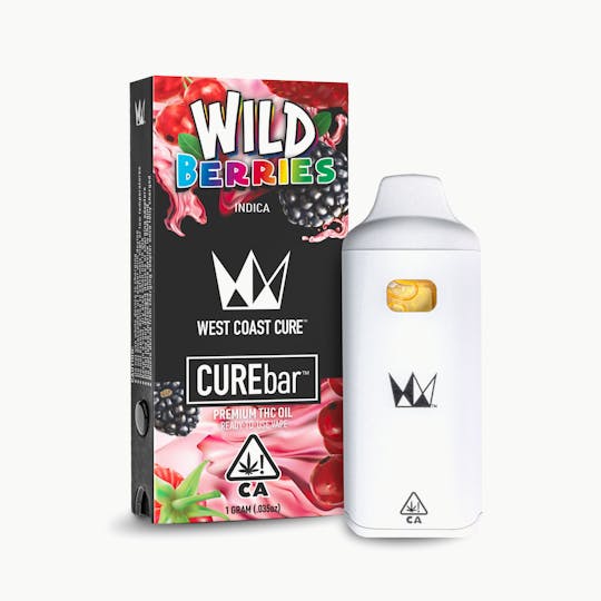 West Coast Cure - Wild Berries AIO CUREbar - 1G - 1