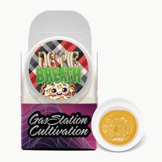 Gas Station Cultivation - OG Pie Breath Live Resin Badder 3.5G - 1