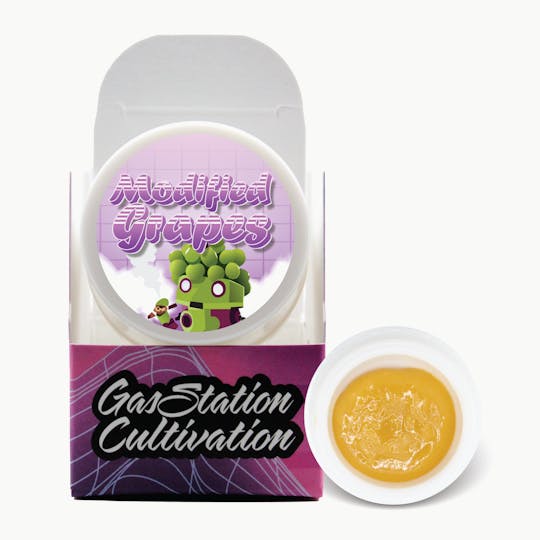 Gas Station Cultivation - Modified Grapes Live Resin Badder 3.5G - 1