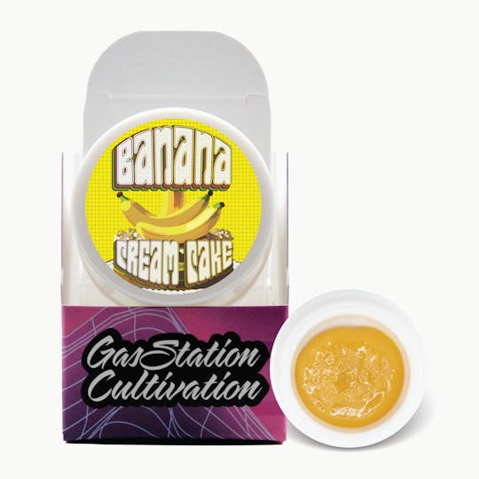 Gas Station Cultivation - Banana Cream Cake Live Resin Badder 3.5G - 1