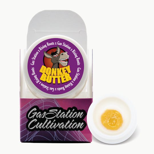 Gas Station Cultivation - Donkey Butter Live Resin Badder 1G - 1