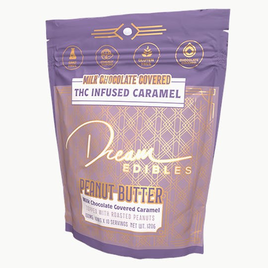 Dream Edibles - Dream Edibles - Peanut Butter, Milk Chocolate Covered Multipack - 1